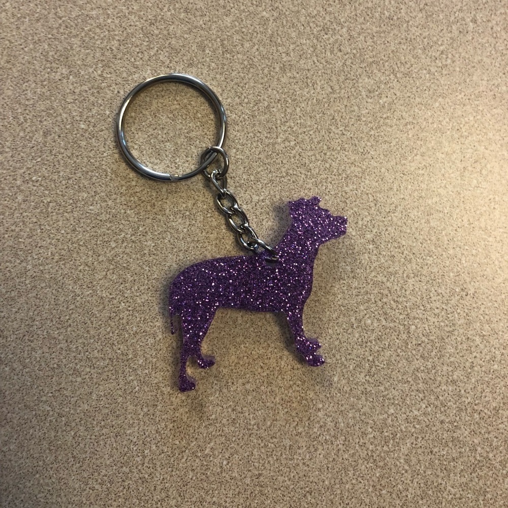 Handmade Baby Dog Keychain - Picture 1 of 6
